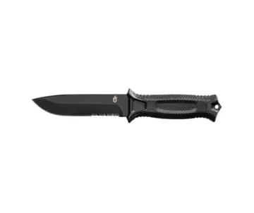 Gerber StrongArm Couteau Fixe – Noir Lame Dentée