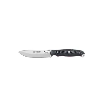 Cudeman Couteau bushcraft Ness Wolf avec manche en micarta