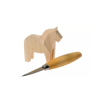Morakniv Kit de sculpture avec cheval de Dala et couteau 120