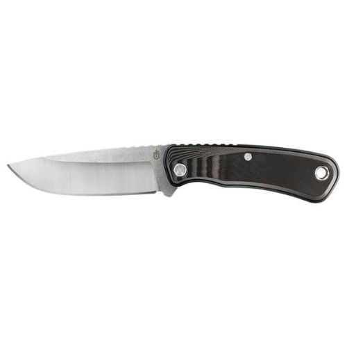 Gerber Downwind Couteau Fixe Drop Point – Noir