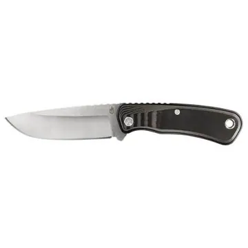 Gerber Downwind Couteau Fixe Drop Point – Noir