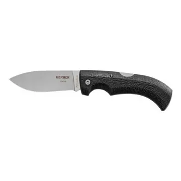 Gerber Gator Couteau Pliant 154CM – Drop Point Lame Lisse