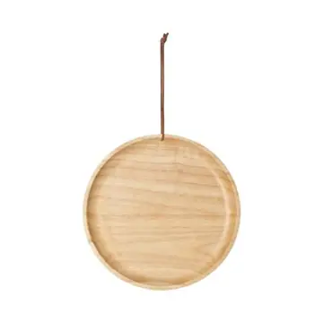Øyo Assiette en Bois pour Petit Déjeuner