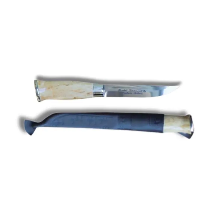Iisakki Järvenpää Iso Uppo Knife - Dark + Oiled