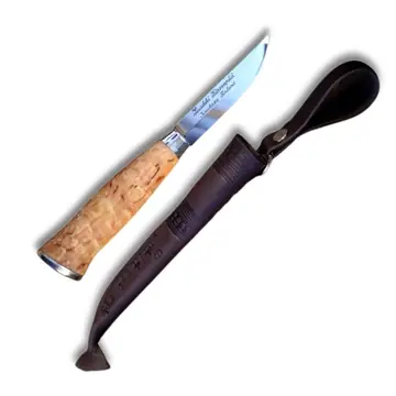 Iisakki Järvenpää Pikku Uppo Knife - Dark + Lacquered