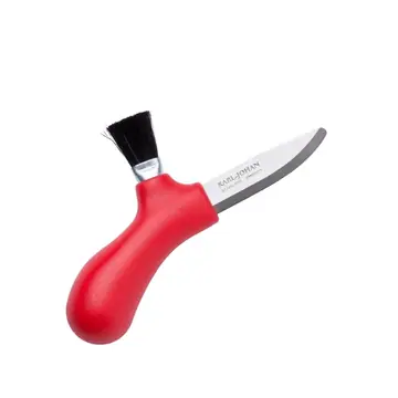 Morakniv Karl-Johan Couteau à champignons (S) – Rouge